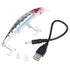 Electric Vibration Fishing Lure USB Charging LED Light Bait for Ultimate Fish Attraction